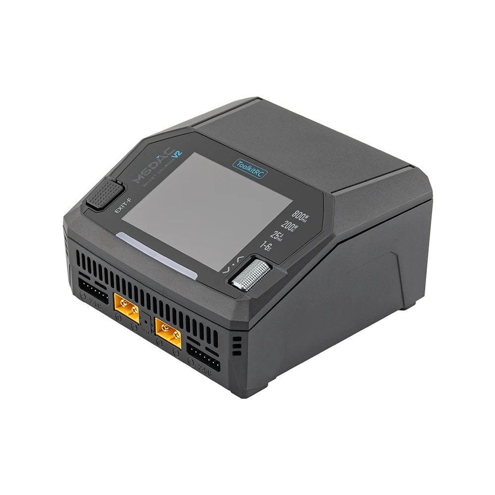 Toolkitrc M6Dac Smart Charger - ToolkitRC M6DAC PRO V2 Dual Channel
