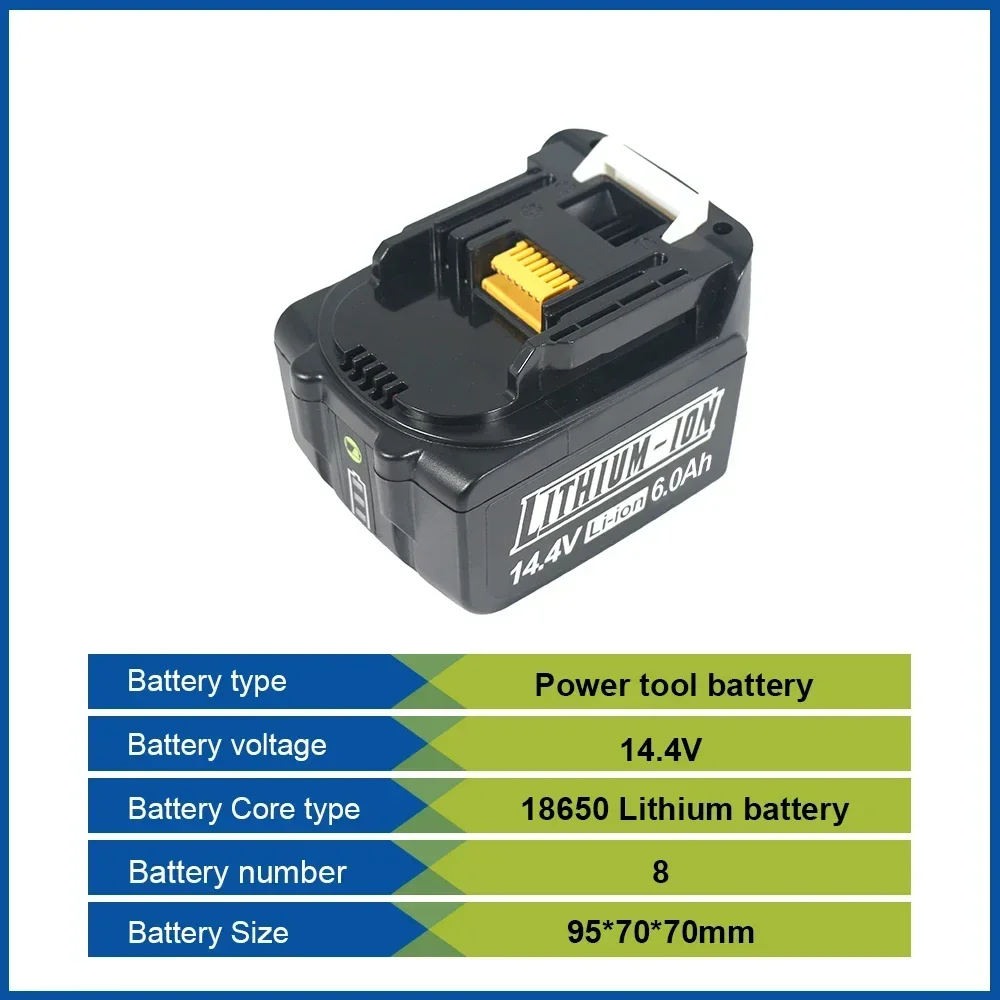 For Makita 14.4V 6000mAh 5000m - 4S Lipo Battery 14.8V 6000Mah 评论和价格