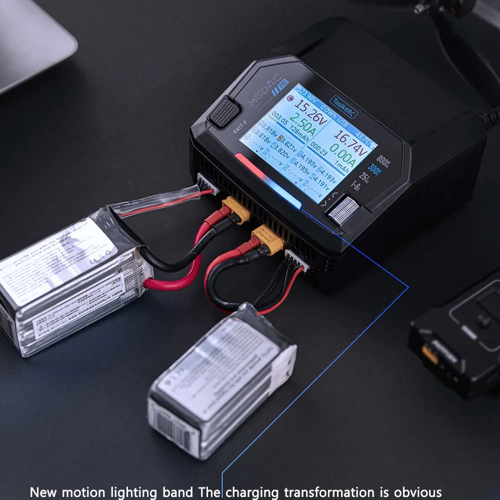 ToolkitRC M6DAC PRO V2 Dual Ch - Toolkitrc M6Dac Smart Charger 评论和价格